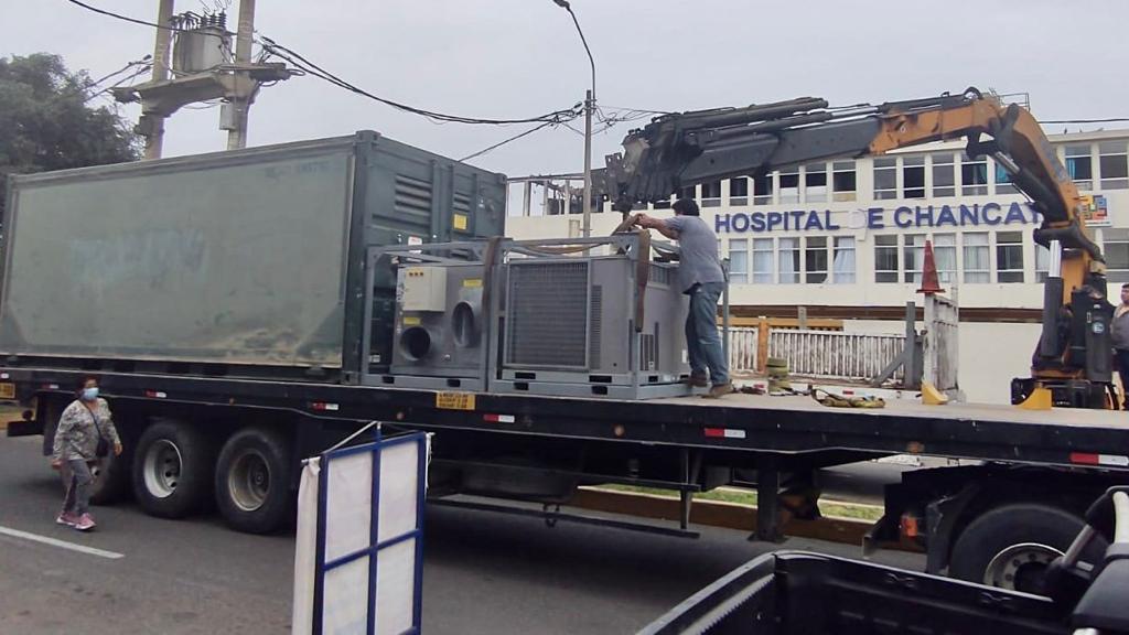 Minsa instala centro quirúrgico móvil en el Hospital de Chancay tras el incendio que afectó dos salas de operaciones