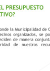 Vista preliminar de documento Presuesto Participativo 2020
