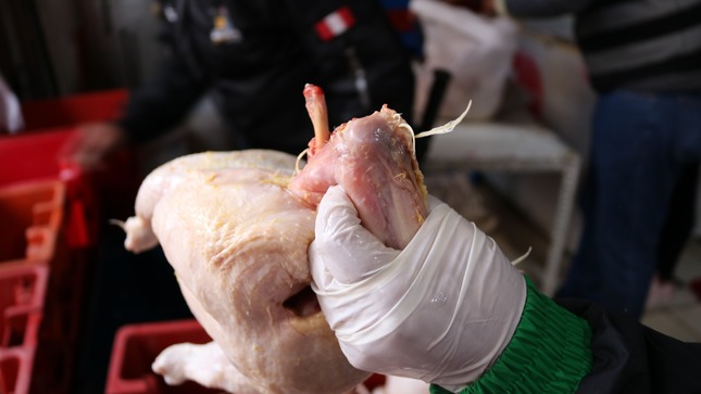 EN OPERATIVO INOPINADO SE HALLÓ CARNES EN MAL ESTADO