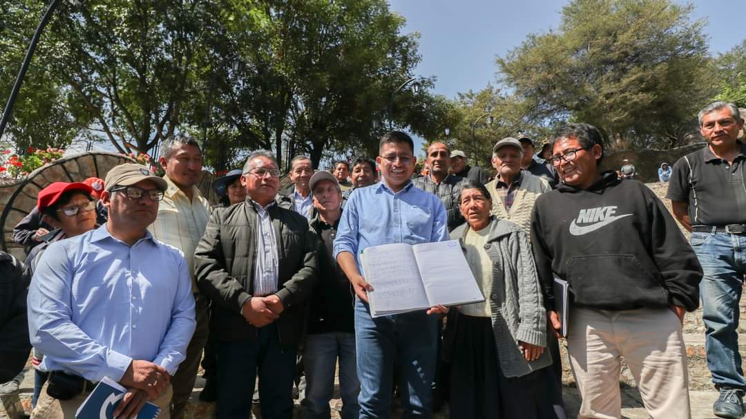 En su visita a Ocopilla, Cerrito de la Libertad y Sapallanga