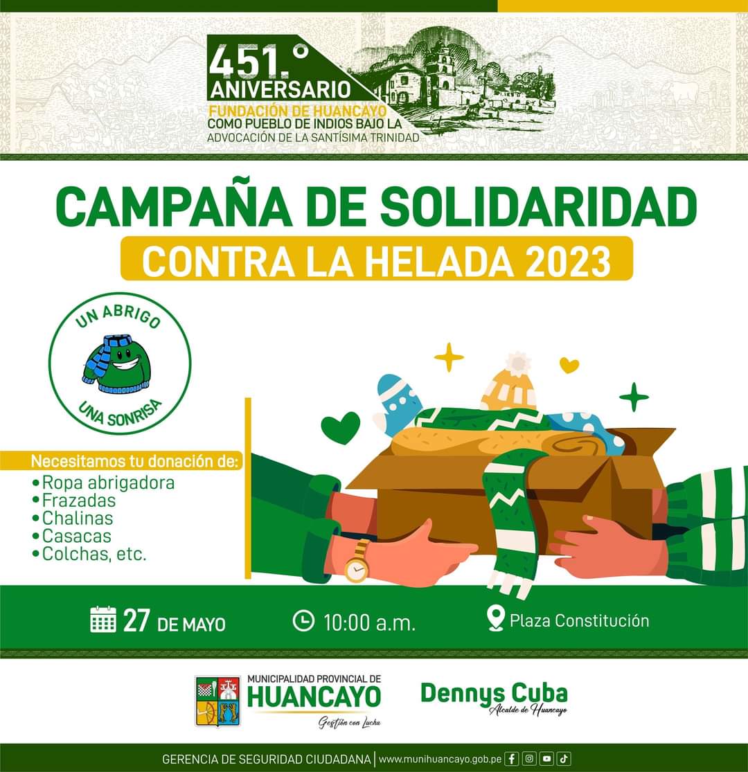 MPH Lanza CAMPAÑA “UN ABRIGO, UNA SONRISA” POR BAJAS TEMPERATURAS