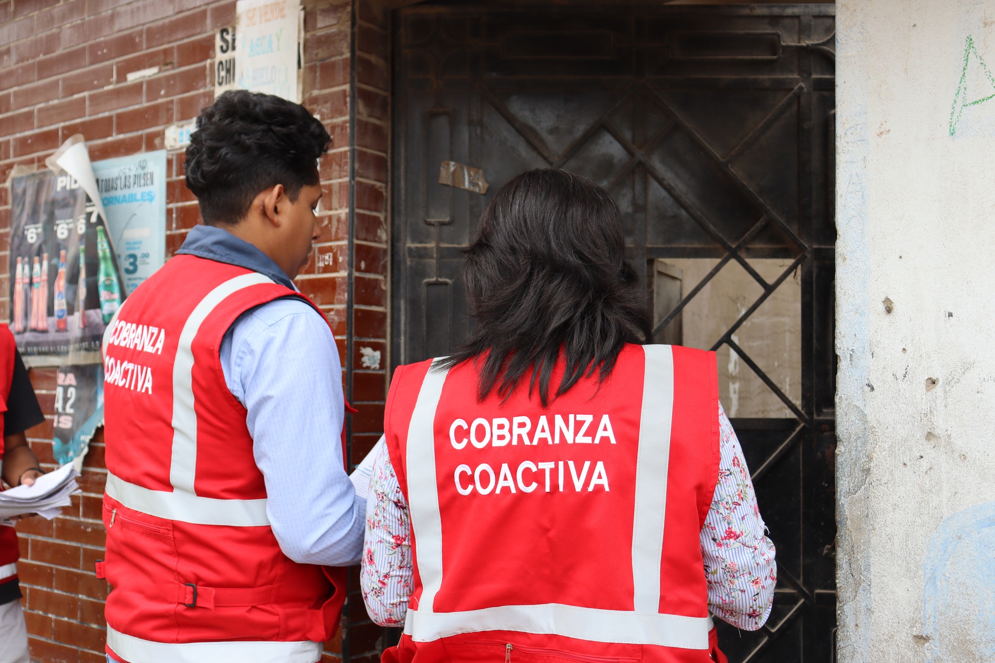 Ejecutoría coactiva notificó embargo a contribuyentes deudores del impuesto predial