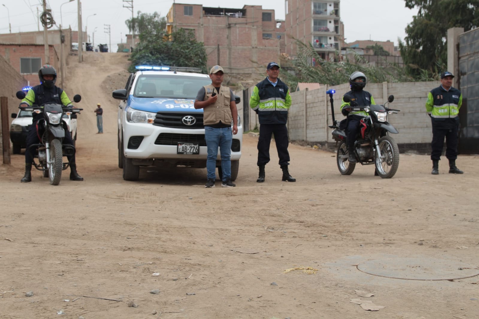 Más patrullaje para la seguridad de los vecinos