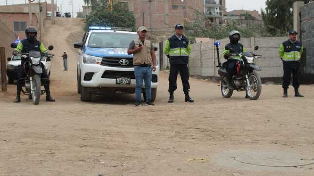 Más patrullaje para la seguridad de los vecinos