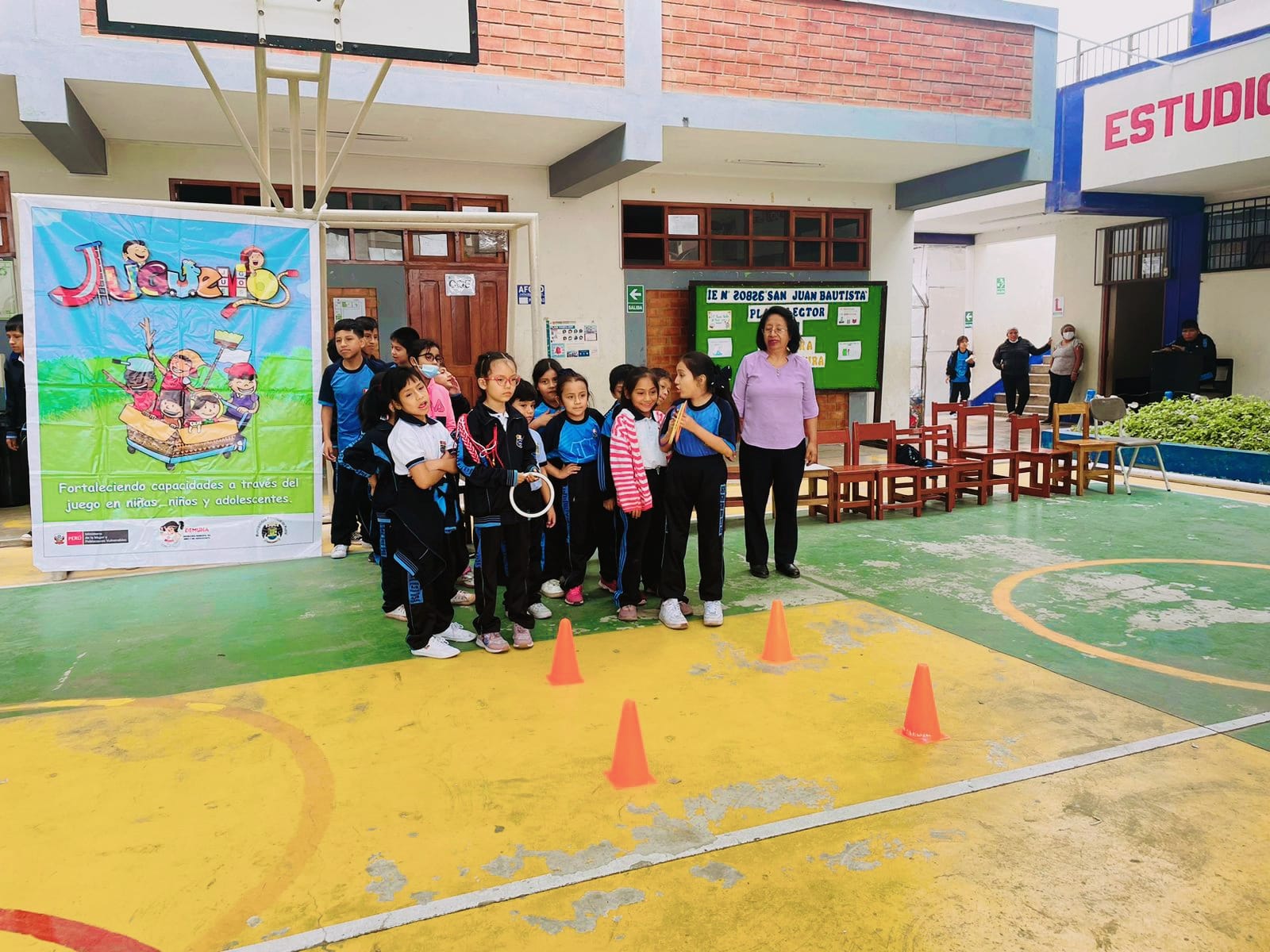 MPH desarrolló estrategia “Juguemos” en la I.E. San Juan Bautista