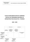 Vista preliminar de documento Plan Implementación Gobierno Digital