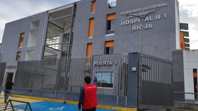 La Contraloría General, a través del Órgano de Control Institucional (OCI) de la Dirección Regional de Salud de San Martín (Diresa-SM), detectó que parte del personal médico del Hospital II-1 Rioja, ubicado en el distrito del mismo nombre, estarían incumpliendo con la permanencia durante su jornada laboral programada, trasgrediendo así lo establecido en la normativa de salud vigente y afectando la oportuna atención del servicio en la población usuaria que acude a este importante centro de salud.  