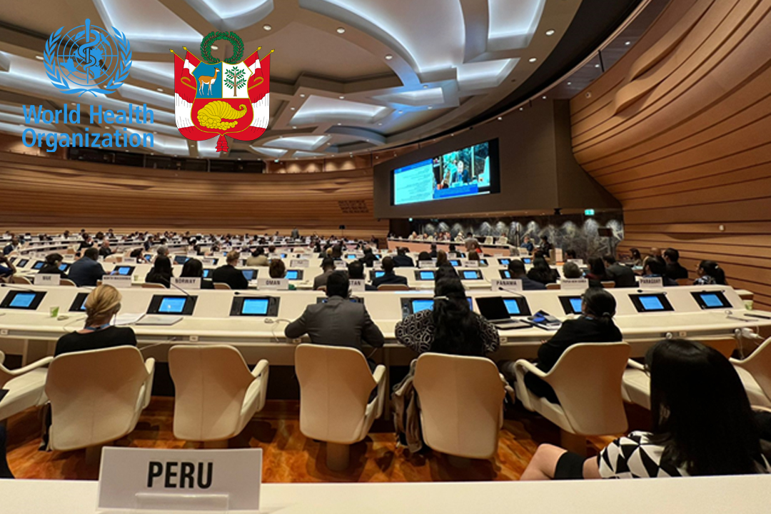 Perú logra histórica adopción de resolución en 76 Asamblea Mundial