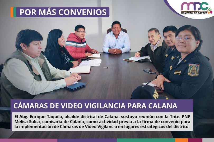 Cámaras de video vigilancia para Calana