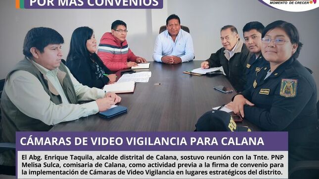 Cámaras de video vigilancia para Calana