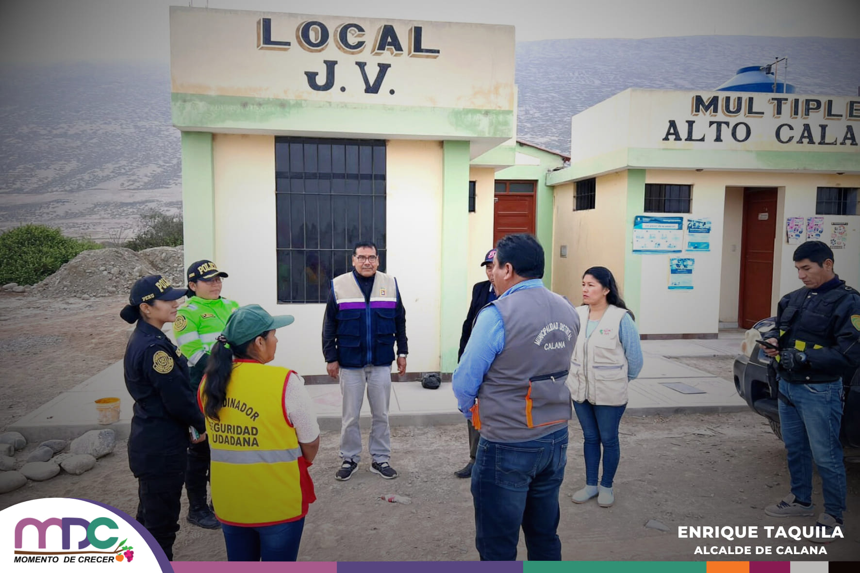 Patrullaje Integrado con los miembros del CODISEC