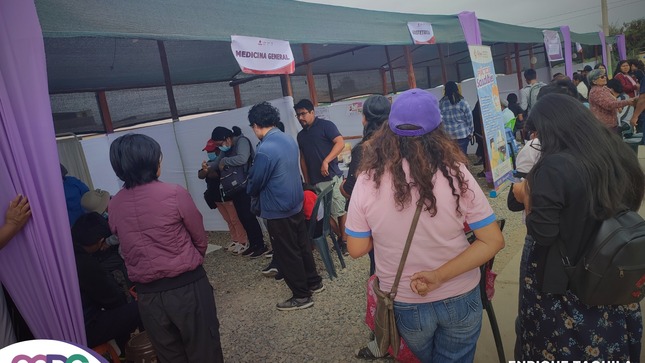 Con éxito se realizó la Primera Campaña Integral de Salud