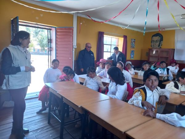 capacitación en Taquile