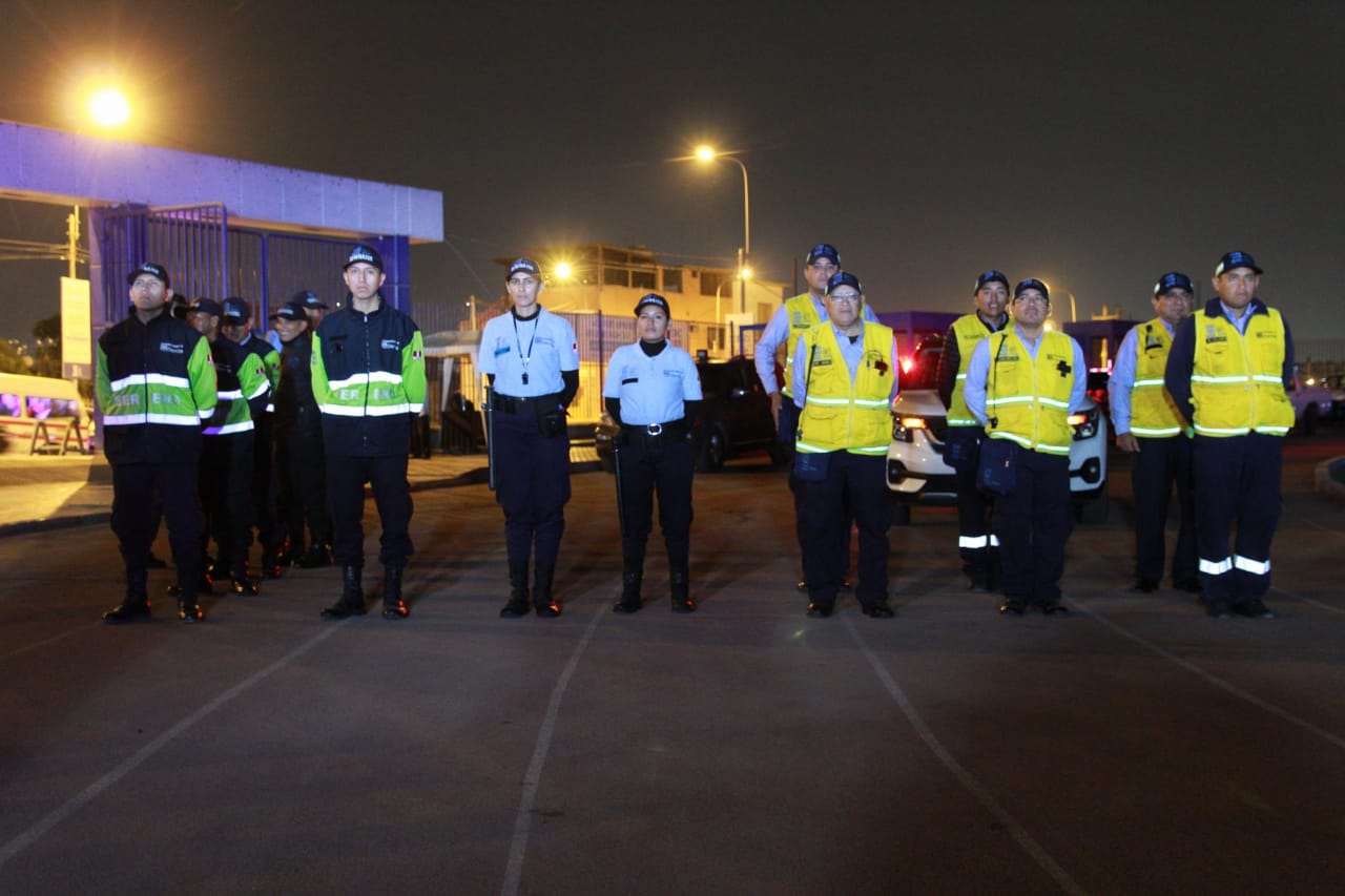 Personal de Seguridad Ciudadana unió fuerzas
