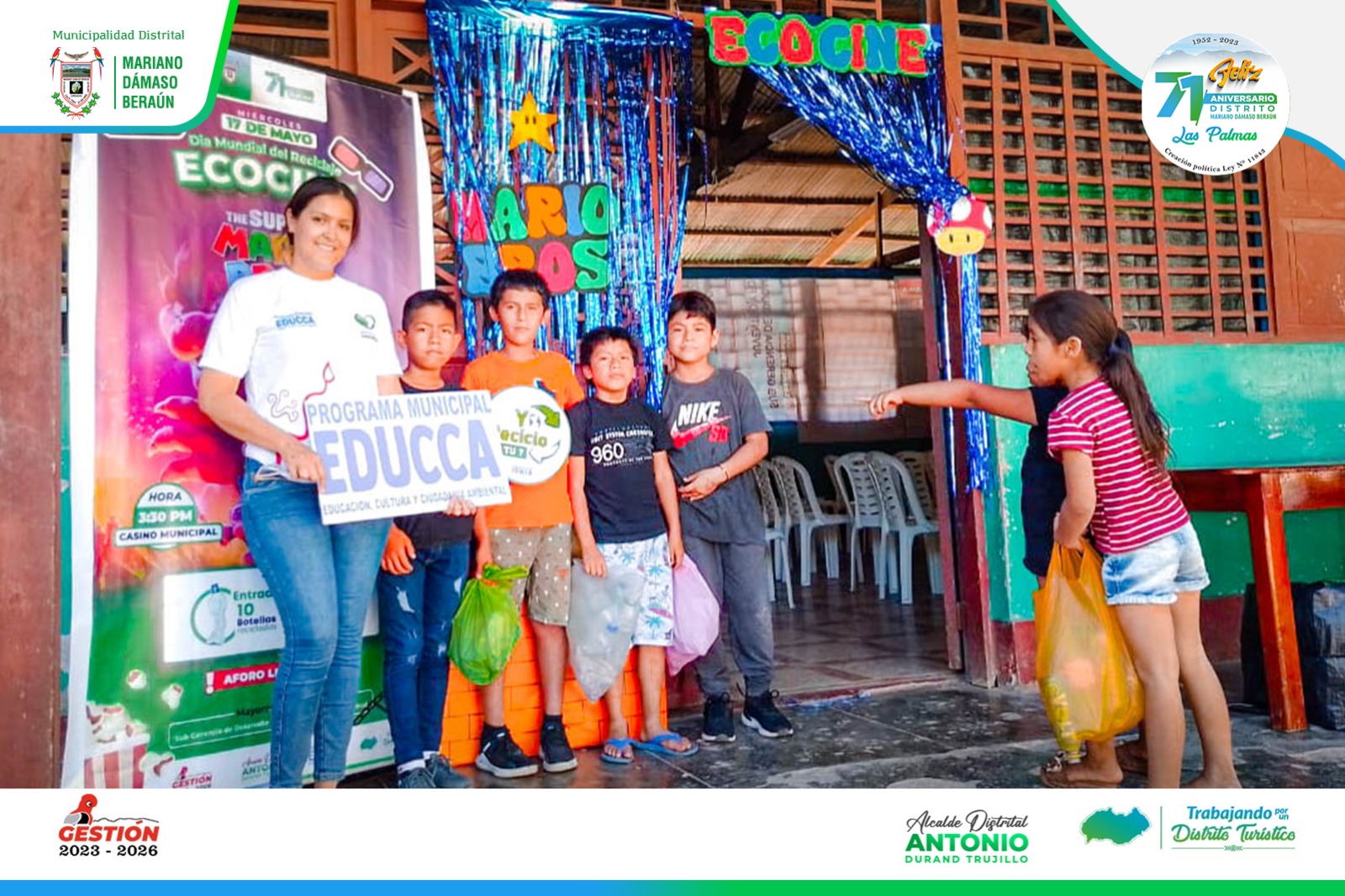 Ecocine para los peques