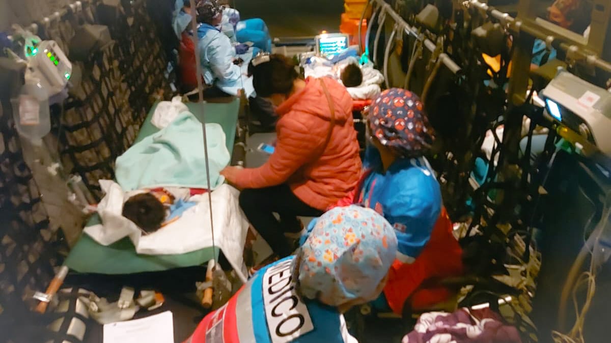 Piura: Minsa traslada a cinco niños para recibir atención especializada en Lima
