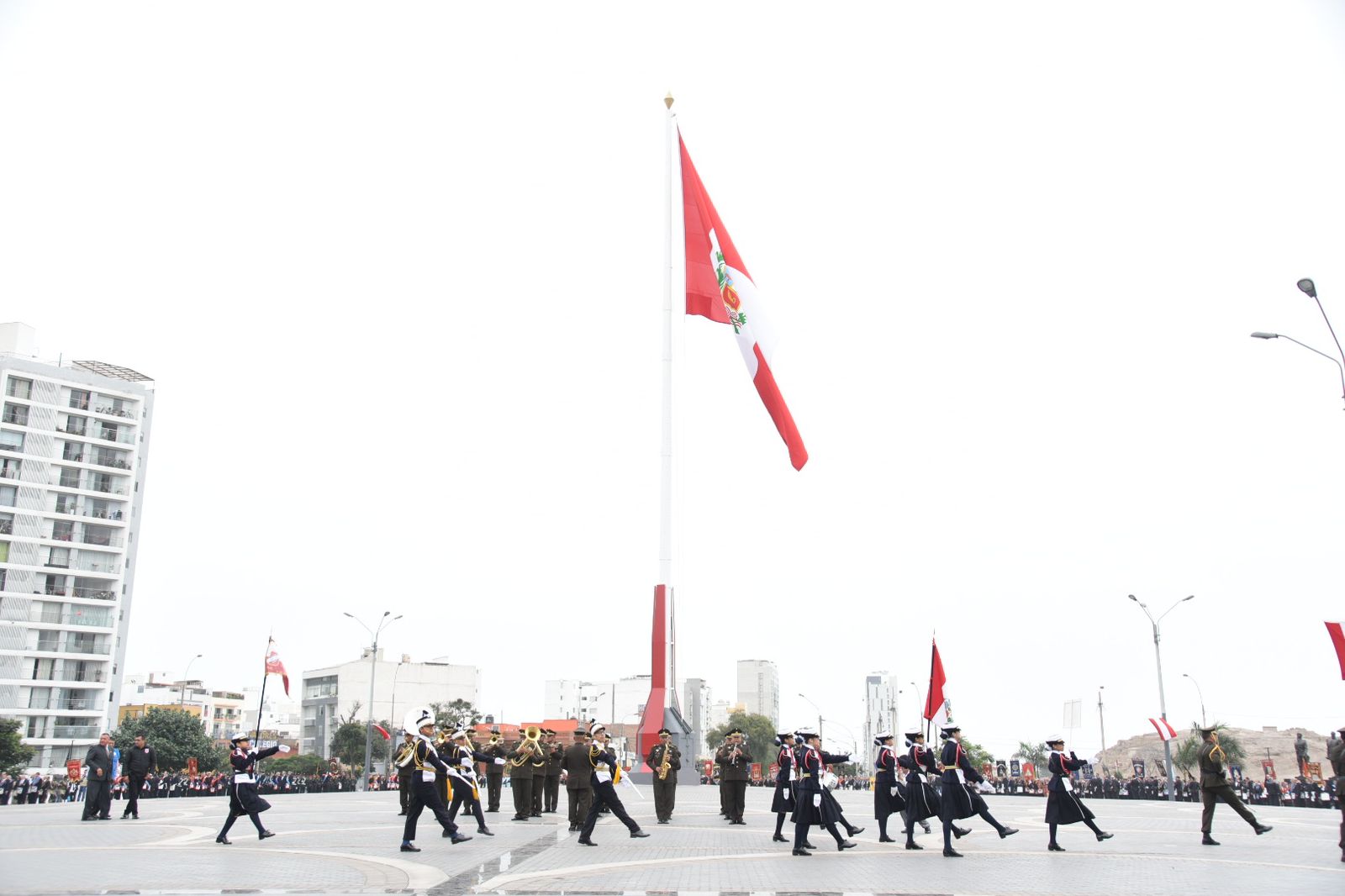 Se rindió homenaje y reconocimiento  a los héroes de Arica, máxima expresión del valor y dignidad nacional, liderados por el Crl Francisco Bolognesi, gran maestro emérito de la Gran Logia del Perú.