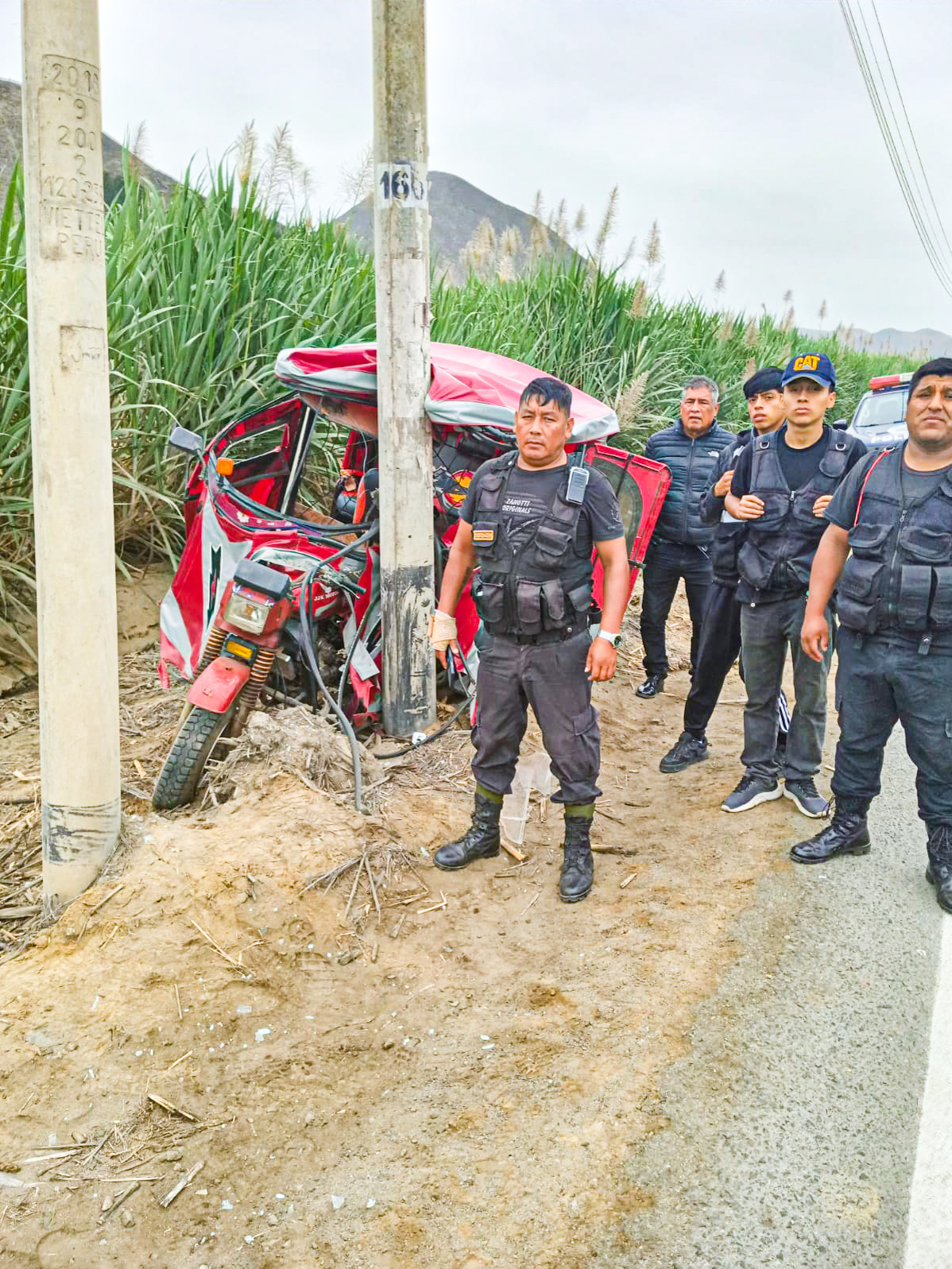 SERENOS DE PATIVILCA APOYAN A FAMILIA QUE SUFRIÓ ACCIDENTE