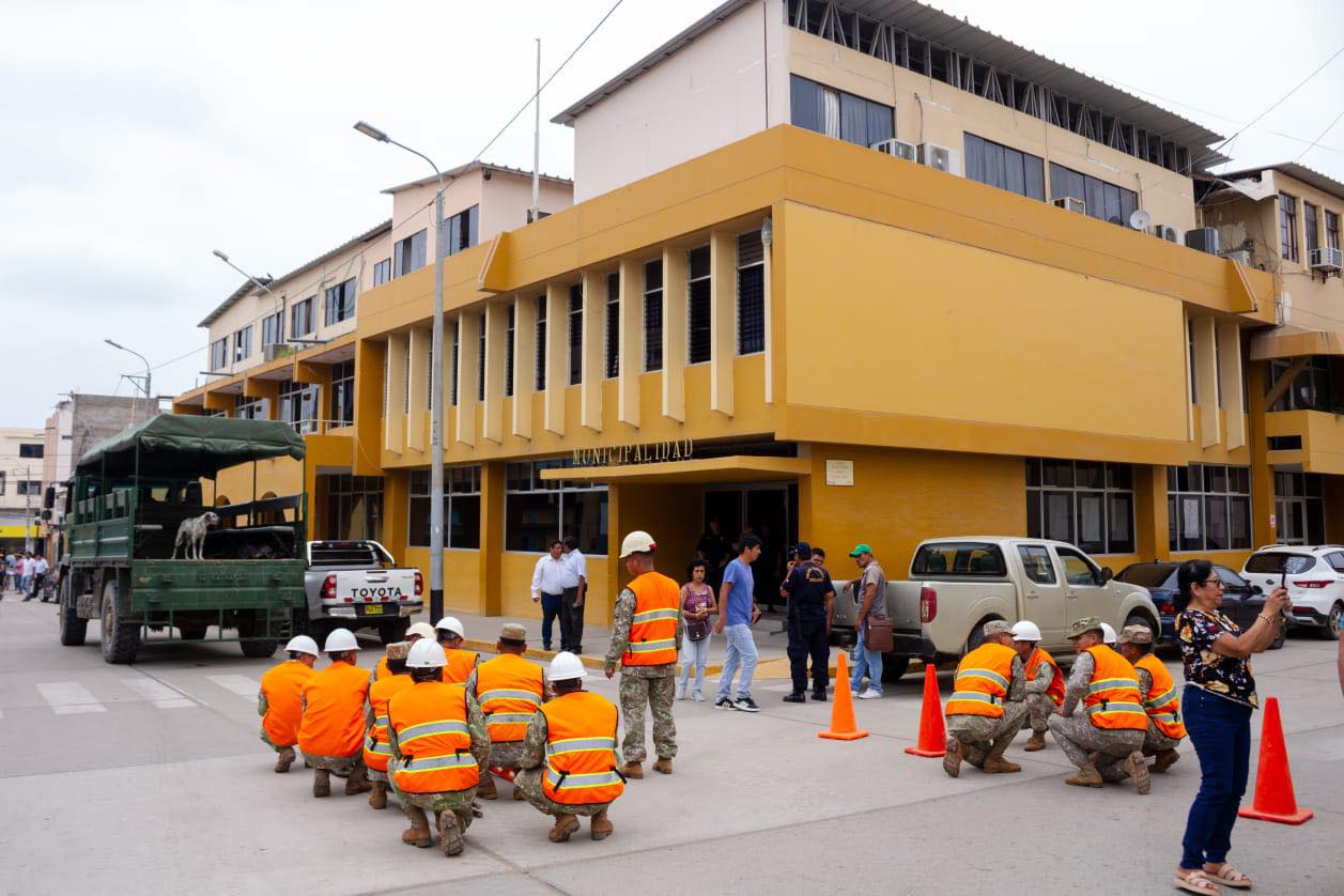 SIMULACRO EN SULLANA LOGRÓ SU OBJETIVO