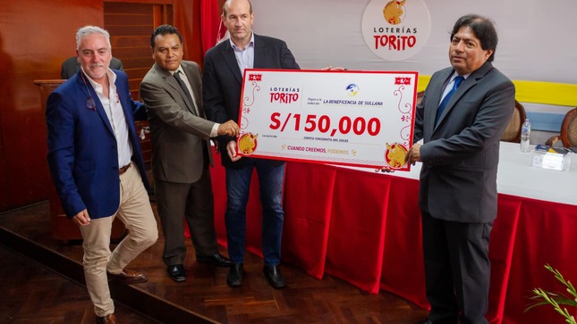 SOCIEDAD DE BENEFICENCIA FIRMA CONVENIO CON REPRESENTANTES DEL JUEGO DE LOTERÍAS TORITO
