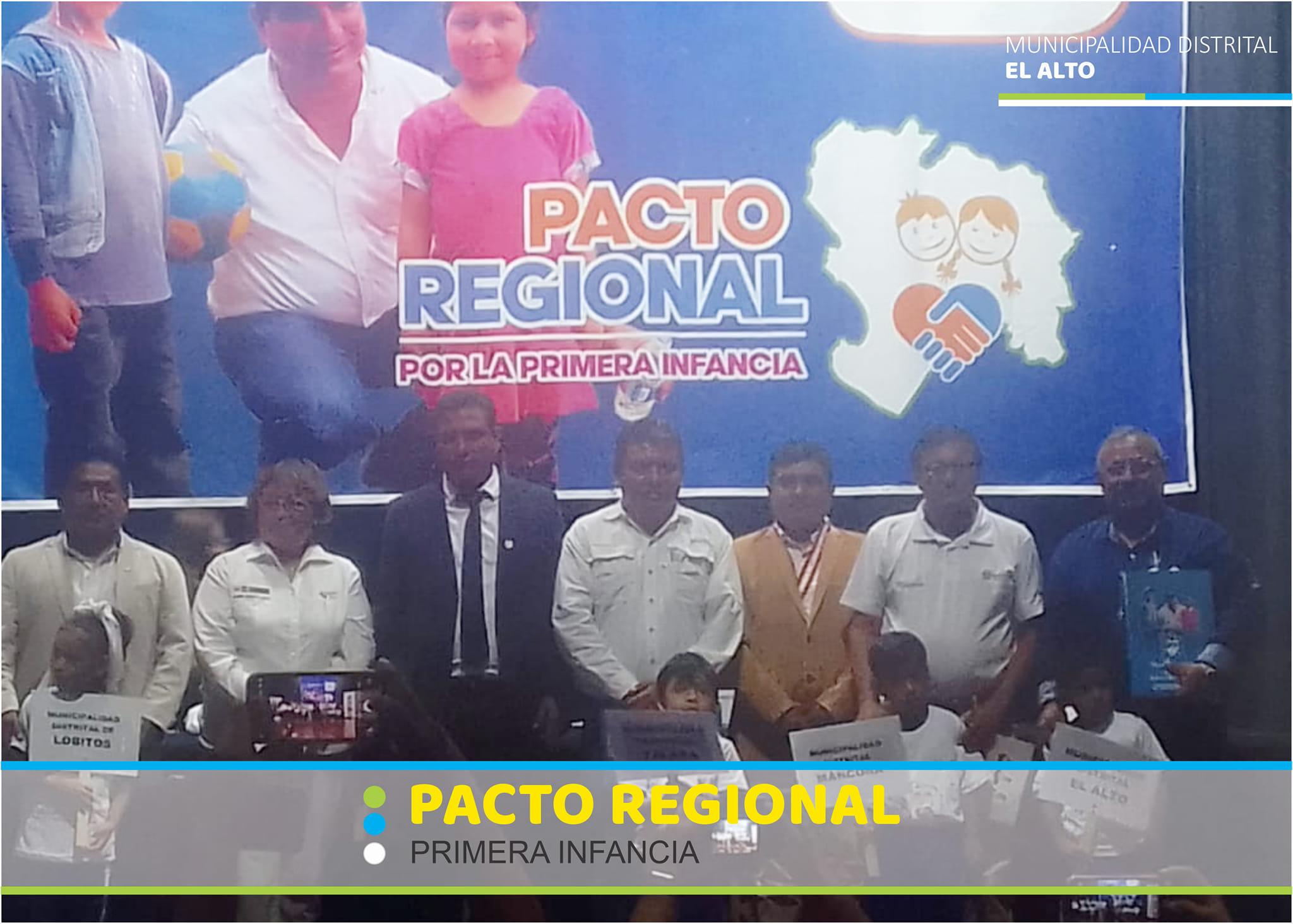 Firma de Pacto Regional por la primera Infancia