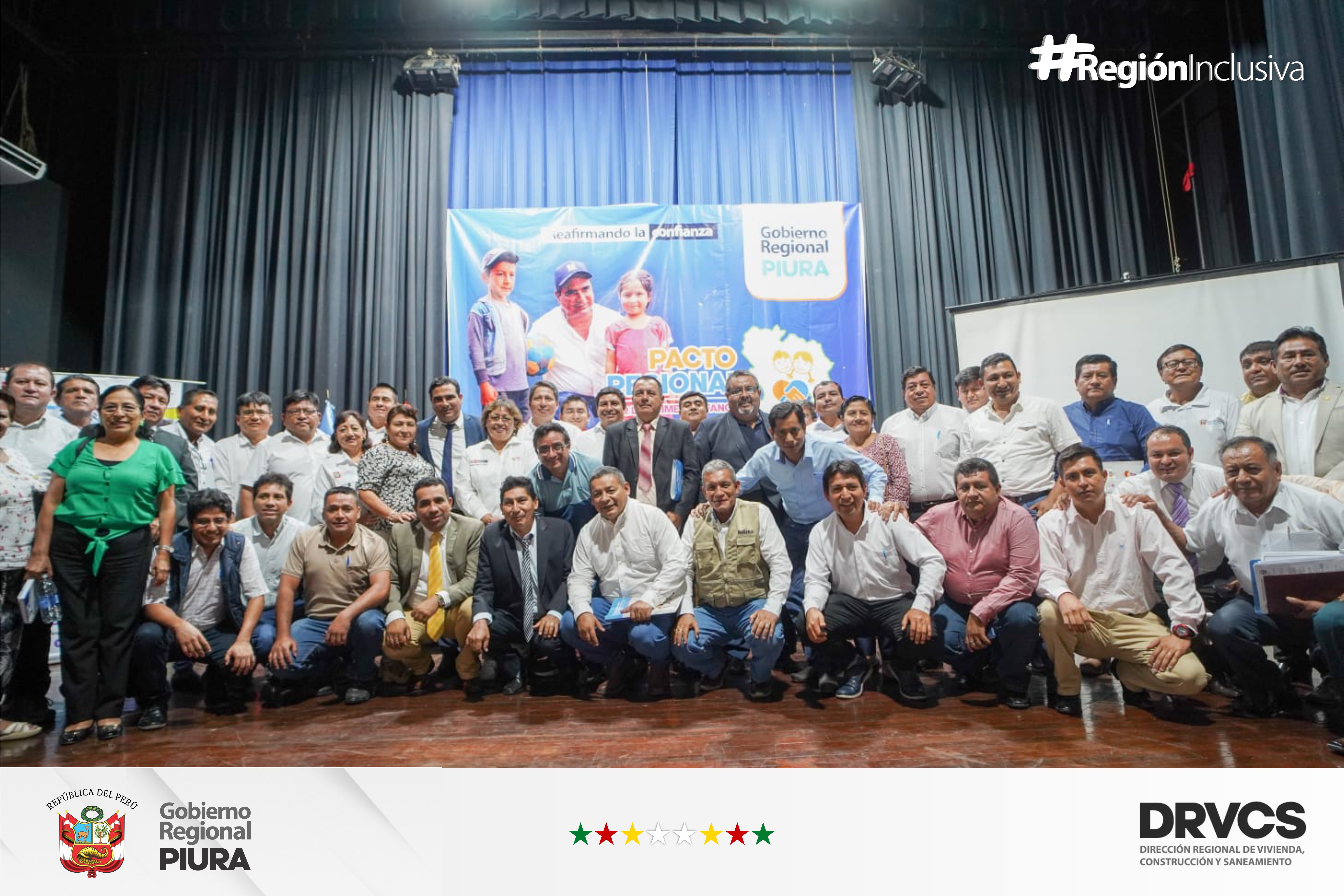La DRVCS participó junto al Gobernador Regional de la firma del Pacto Regional Por la Primera Infancia