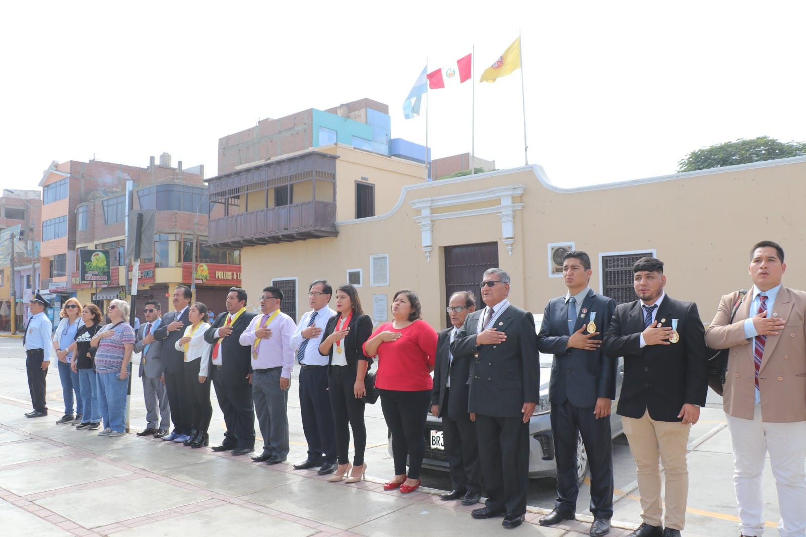 CON HOMENAJE A NUESTROS SIMBOLOS PATRIOS  SE APERTURÓ LA PRIMERA EXPOFERIA TURÍSTICA “LA HISTORIA QUE DEBES SABER”