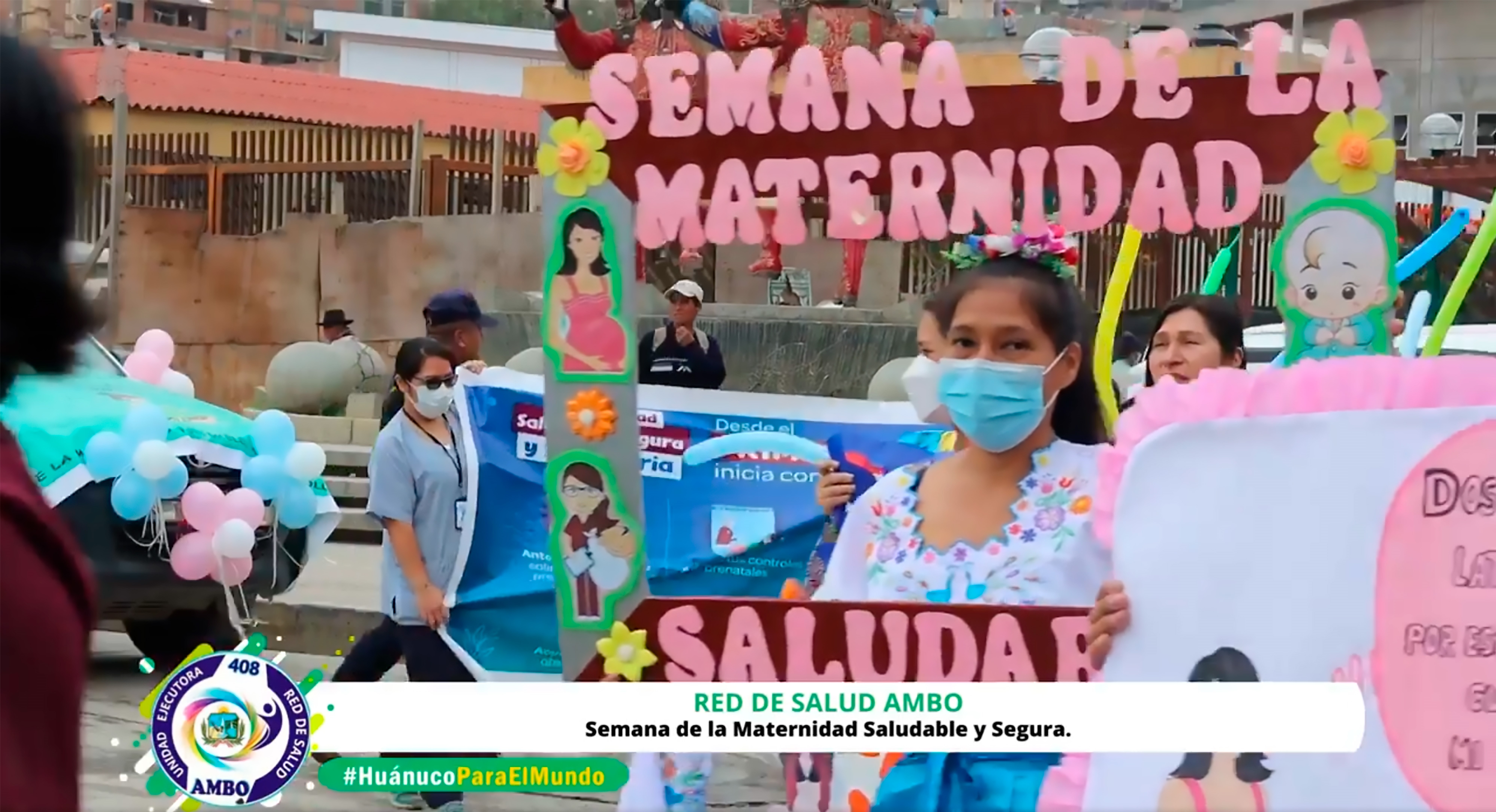 Semana de la maternidad saludable y segura – Red de Salud Ambo