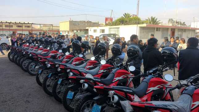 Adquieren motocicletas para reforzar la atención a ganaderos de Candarave y Tarata