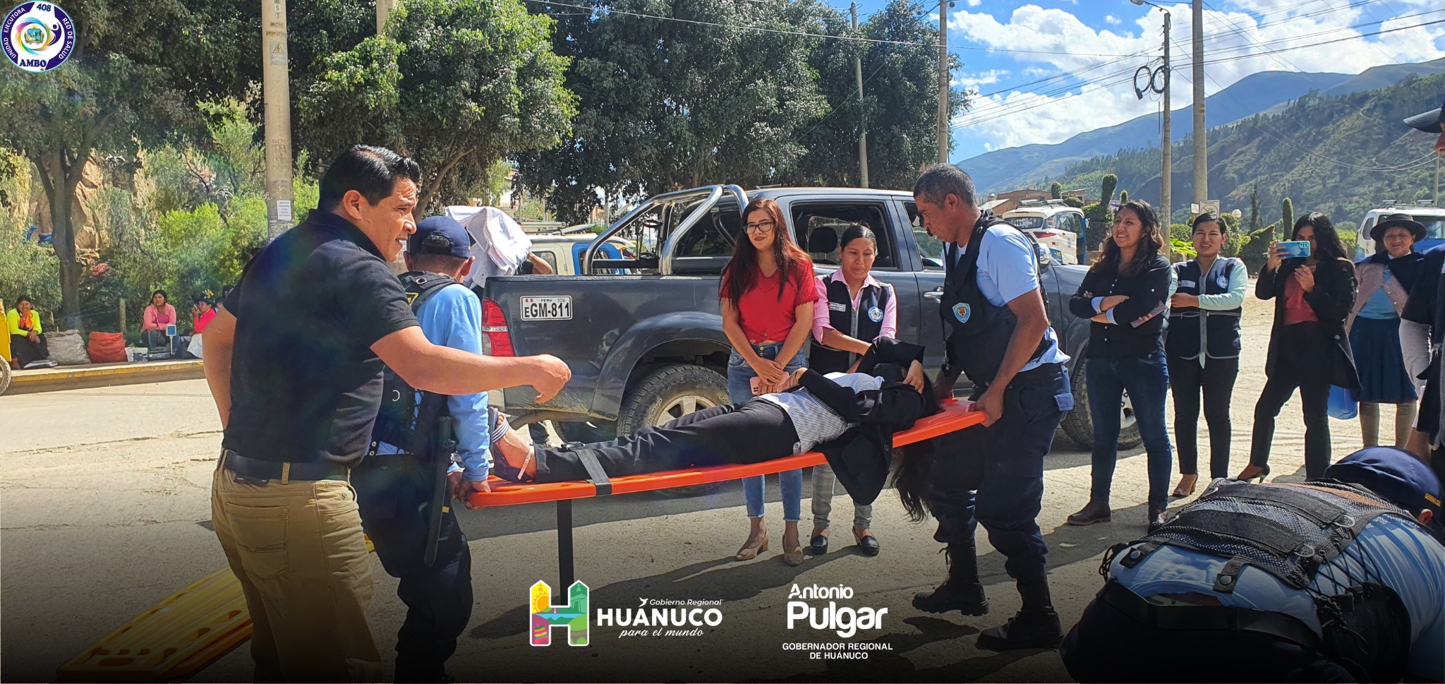 Red de Salud Ambo – I Simulacro Multipeligro 2023