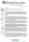 Vista preliminar de documento RESOLUCION ALCALDIA  N° 269