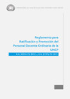 Vista preliminar de documento Reglamento para Ratificación y Promoción del Personal Docente Ordinario de la UNCP