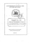 Vista preliminar de documento Manual de Procedimientos - MAPRO_