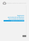 Vista preliminar de documento Reglamento para la elección de Miembros de la Comisión de Admisión