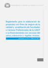 Vista preliminar de documento Reglamento para la elaboración de proyectos con fines de mejora de la calidad y acreditación de facultades