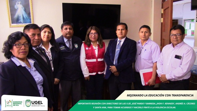 Importante reunión de directores, para hacerle frente a la violencia escolar