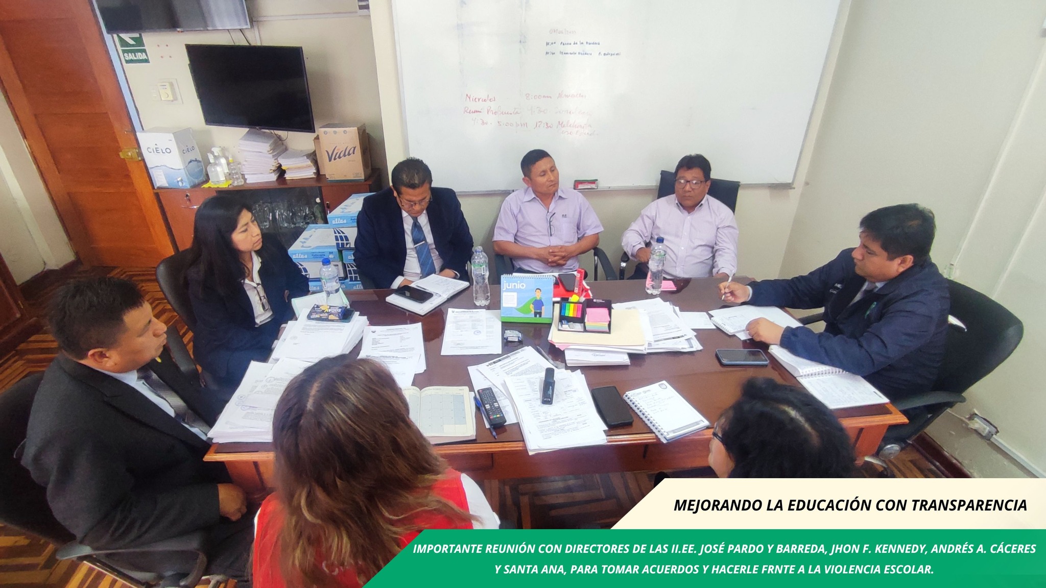 Importante reunión de directores, para hacerle frente a la violencia escolar