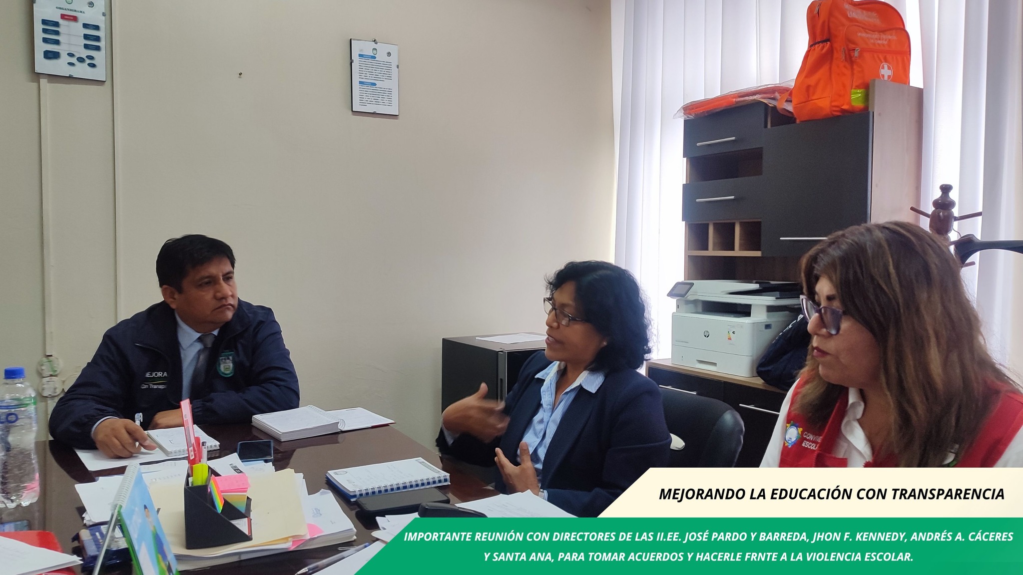 Importante reunión de directores, para hacerle frente a la violencia escolar