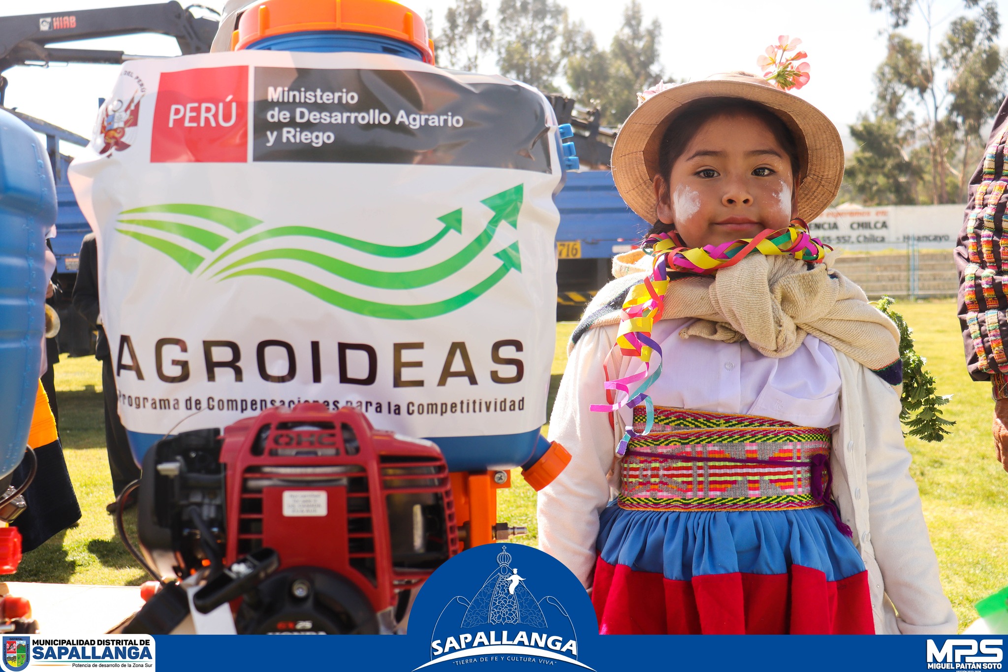 Entrega de bienes a 16 organizaciones agrarias