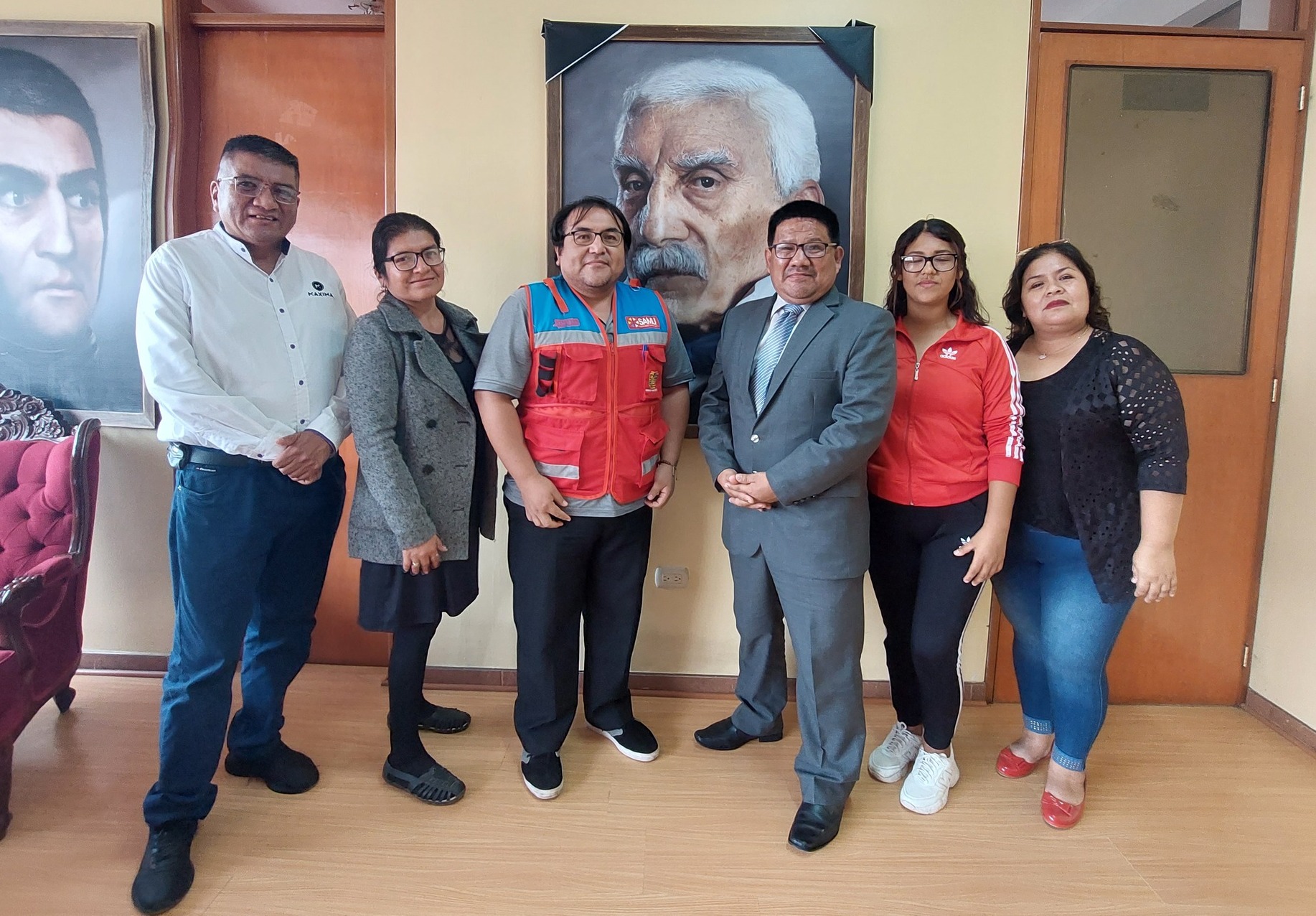MUNICIPALIDAD DE HUAURA Y SAMU SE UNEN PARA REALIZAR CAMPAÑAS MEDICAS EN FAVOR DE LA POBLACIÓN.