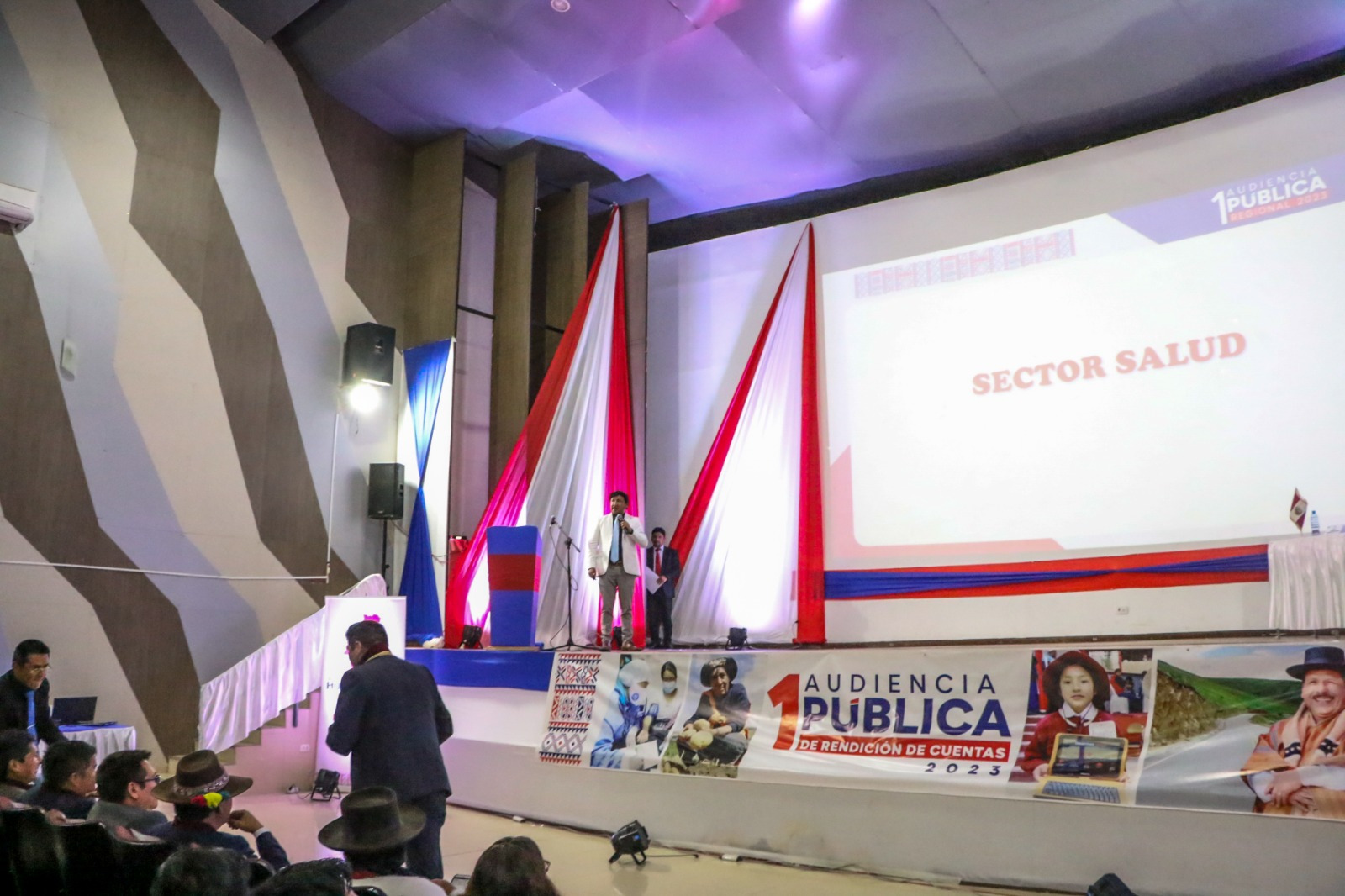 En audiencia regional, director de la DIRESA informa logros y prioridades del sector al 2026