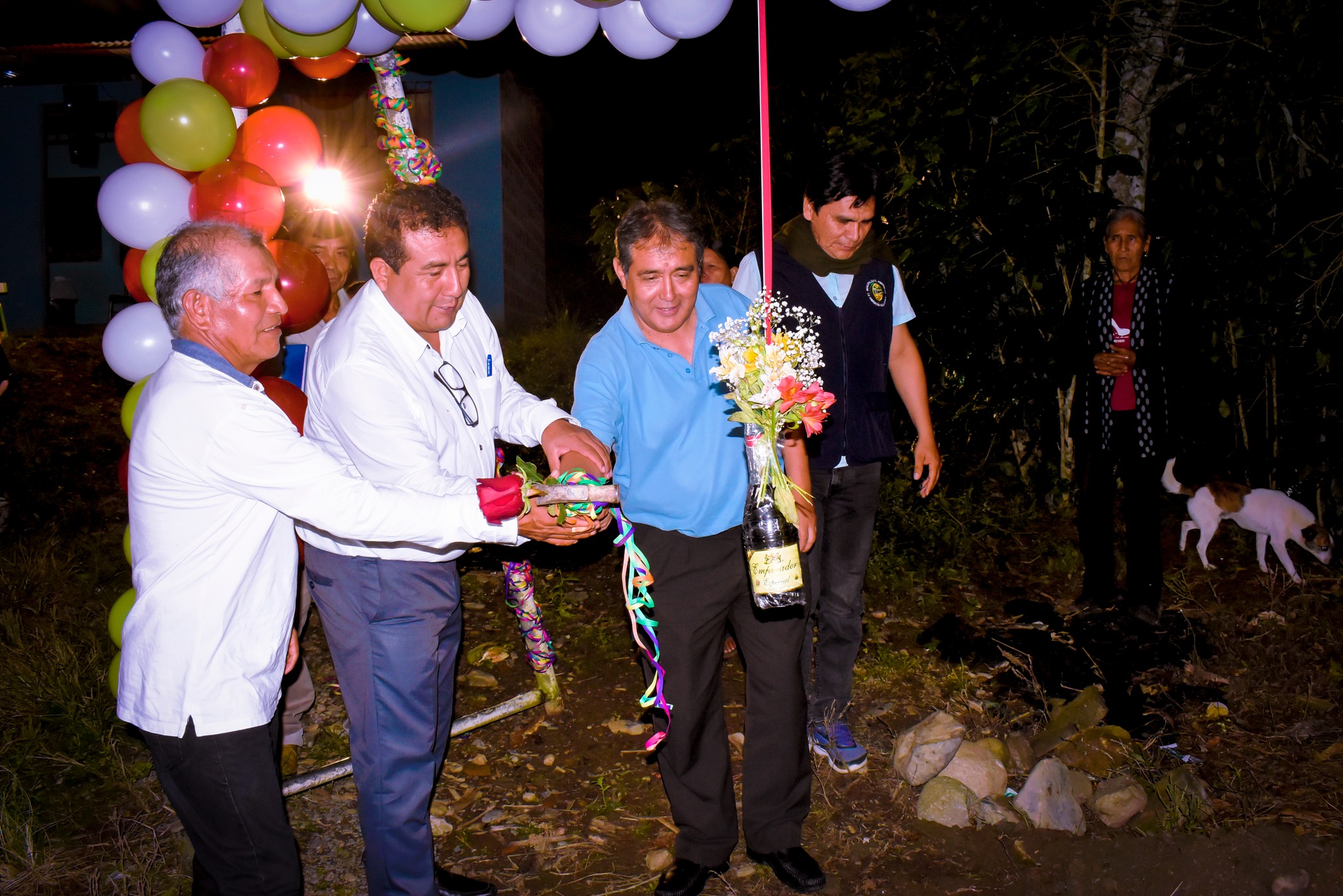 Inicio del proyecto de mejoramiento y ampliación del servicio integral de saneamiento básico en Calderón Alta