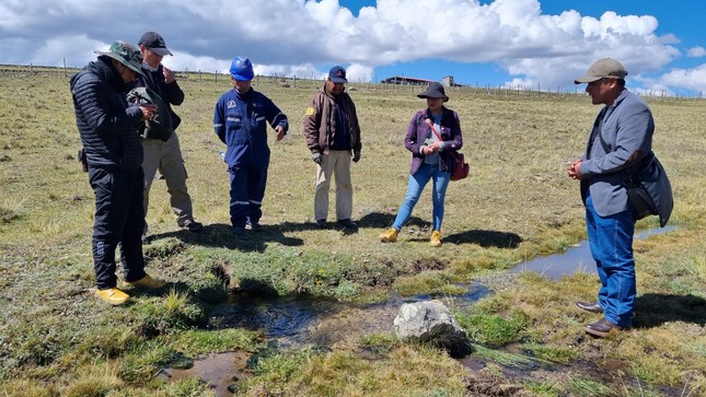 Exitosa verificación del ducto de agua desde Añaspuquio hasta Junín garantiza suministro seguro y confiable