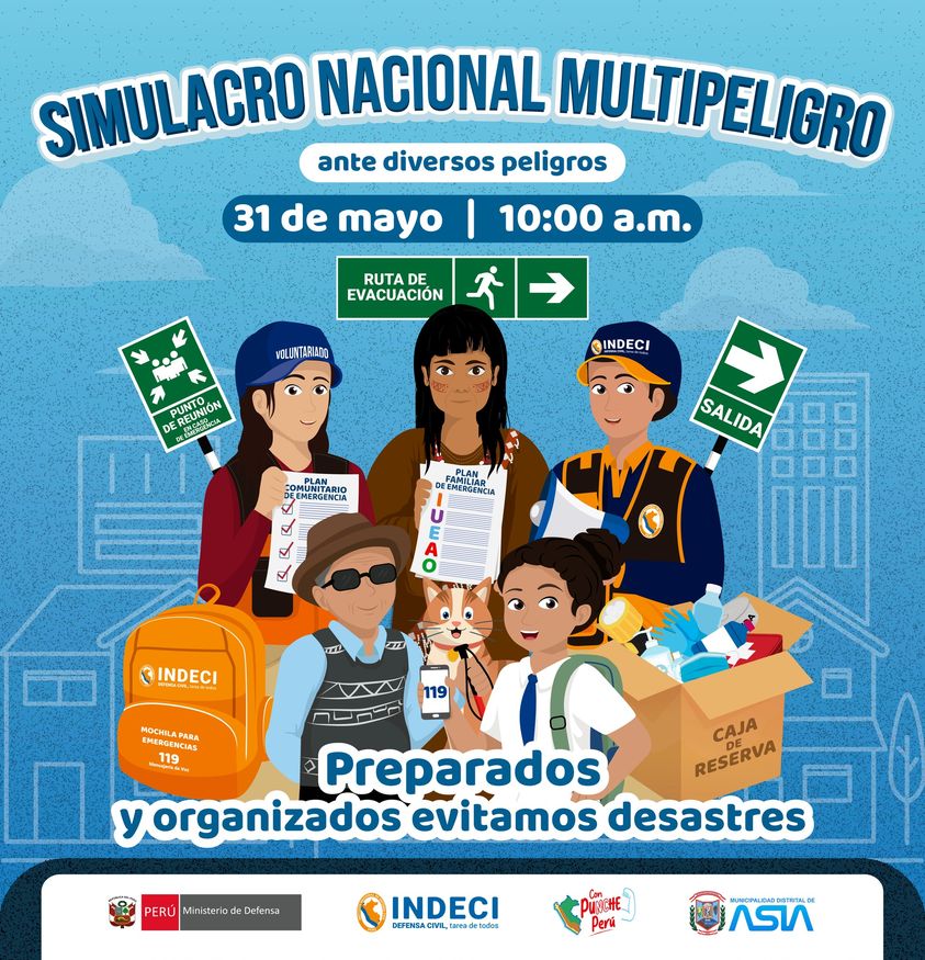 #SimulacroNacionalMultipeligro2023