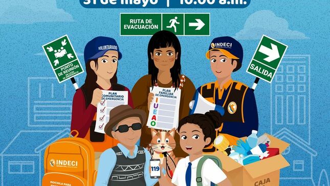 #SimulacroNacionalMultipeligro2023