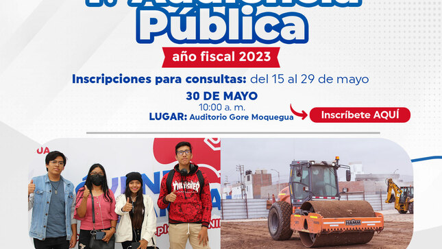 NOTA DE PRENSA N° 147- 2023/RR.PP./GRM