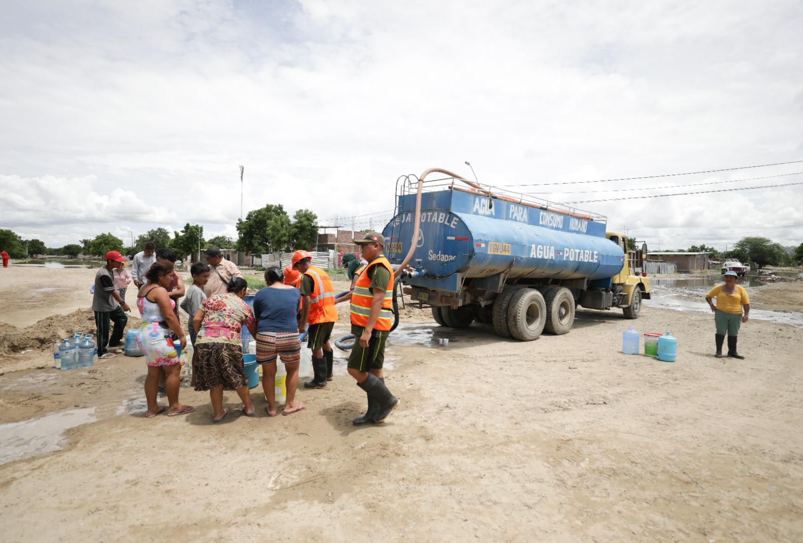 Ministerio de Vivienda transfiere más de S/ 163,000 a EPS Grau para dotar de agua a pobladores de Piura