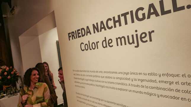 Se inauguró exposición "Color de Mujer", de Frieda Nachtigall