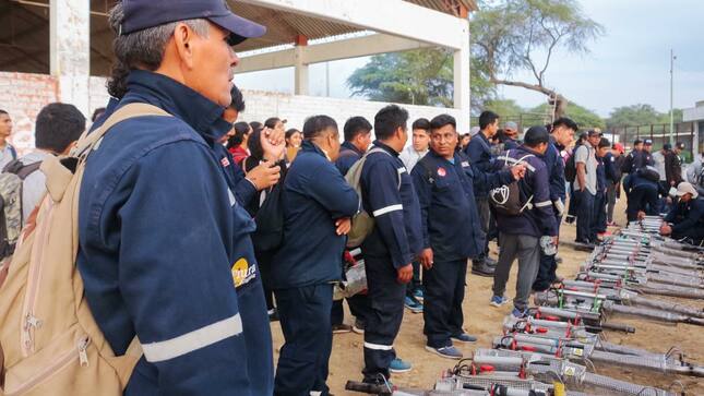 En Sullana y Bellavista: MÁS DE 500 PERSONAS INICIAN MEGACAMPAÑA DE FUMIGACIÓN PARA ACABAR CON EL DENGUE