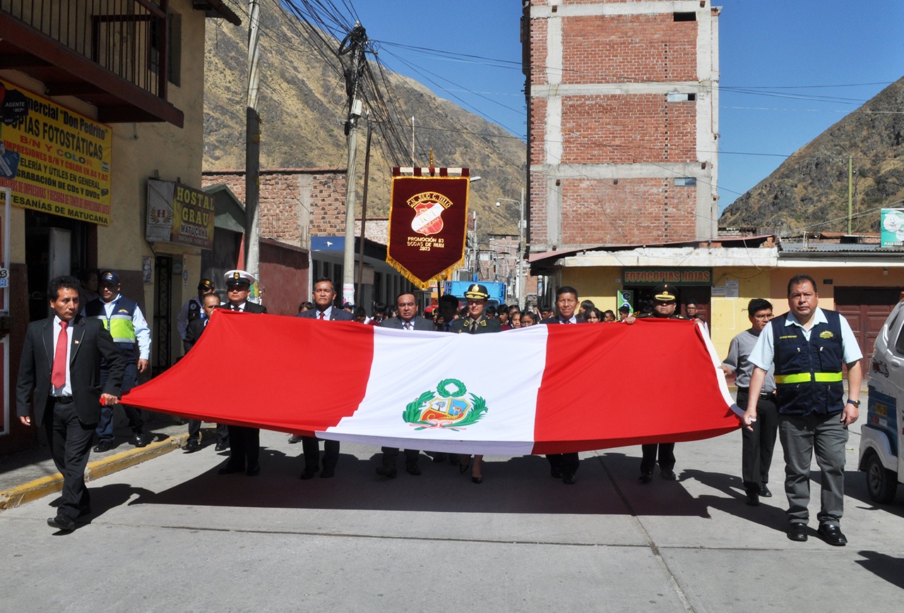 Celebramos el Día Nacional de la Bandera del Perú y el 143.º Aniversario de la Batalla de Arica